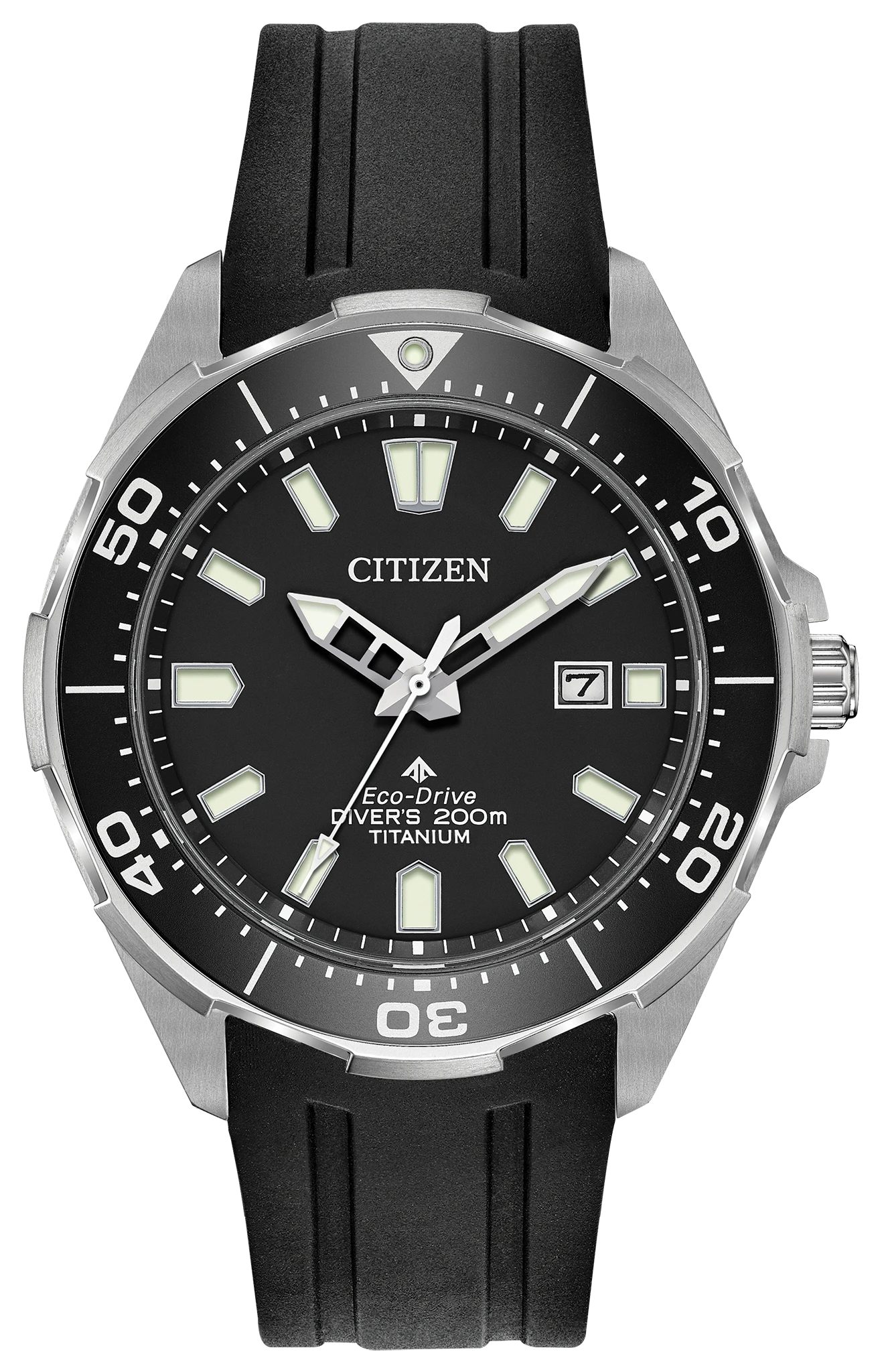 Citizen Super Titanium Promaster Diver Eco-Drive Black Watch | CITIZEN